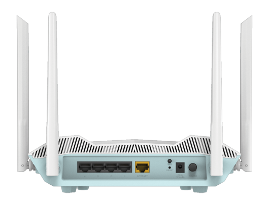 Maršrutizatorius D-Link AX3200 Smart Router R32 802.11ax, 800+2402 Mbit/s, 10/100/1000 Mbit/s, Ethernet LAN (RJ-45) ports 4, Antenna type External