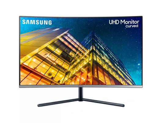 Monitorius Samsung Curved Monitor LU32R590CWPXEN 32", VA, UHD, 3840x2160, 16:9, 4 ms, 250 cd/m², Black, 60 Hz, HDMI ports quantity 1