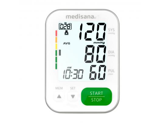 Kraujospūdžio matuoklis Medisana Blood Pressure Monitor BU 565 Memory function, Number of users 2 user(s), Memory capacity 	120 memory slots, Upper Ar