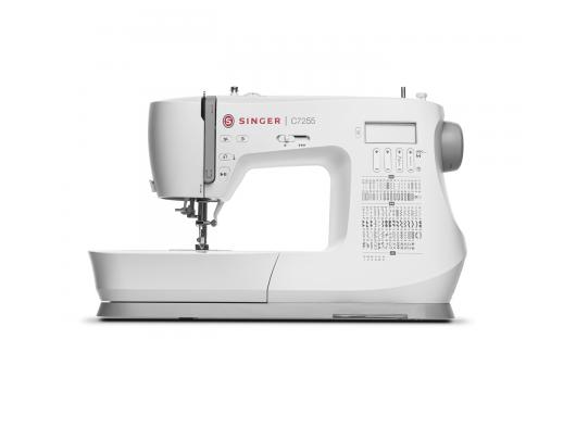 Siuvimo mašina Singer Sewing Machine C7255 Number of stitches 200, Number of buttonholes 8, White
