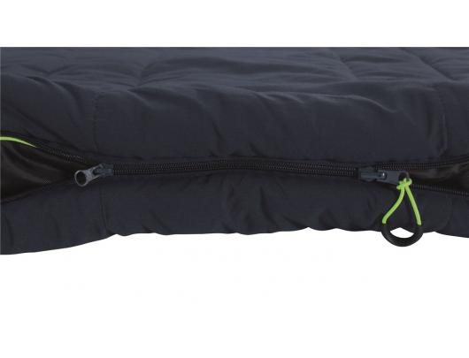 Miegmaišis Outwell Camper Lux "L", Sleeping Bag, 235x90 cm, 2 way open - auto lock, L-shape, Deep Blue