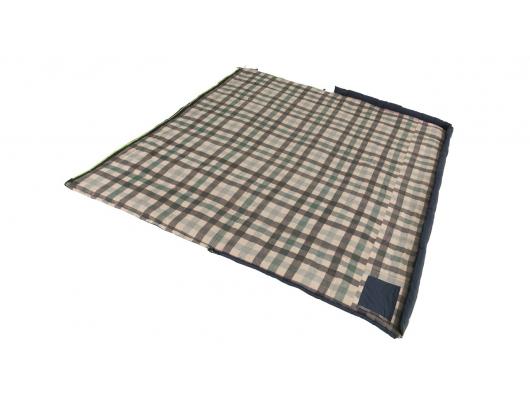 Miegmaišis Outwell Camper Lux "L", Sleeping Bag, 235x90 cm, 2 way open - auto lock, L-shape, Deep Blue