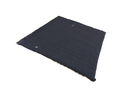 Miegmaišis Outwell Camper Lux "L", Sleeping Bag, 235x90 cm, 2 way open - auto lock, L-shape, Deep Blue