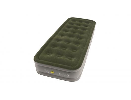 Pripučiamas čiužinys Outwell Excellent Single Sleeping Mat, Flock, 200 mm, Dark Leaf and Grey