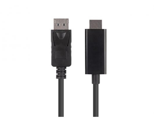 Kabelis Lanberg DisplayPort to HDMI Cable 	CA-DPHD-11CC-0050-BK 3 m