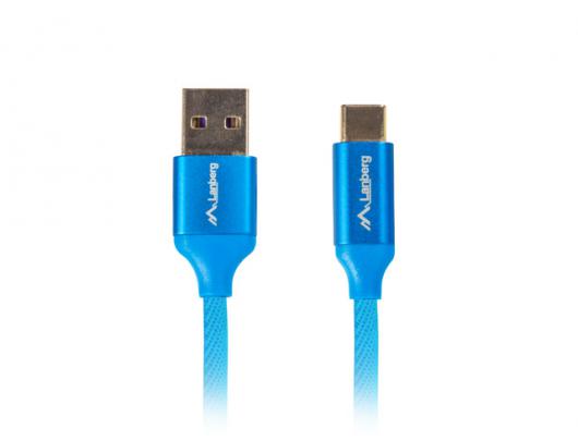 Kabelis Lanberg Cable CA-USBO-21CU-0010-BL USB-A to USB-C, 1 m
