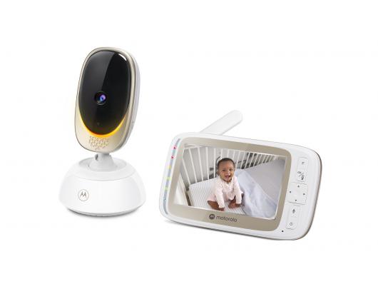 Vaizdo kūdikio monitorius Motorola VM85 CONNECT 5.0" Balta/Auksinė