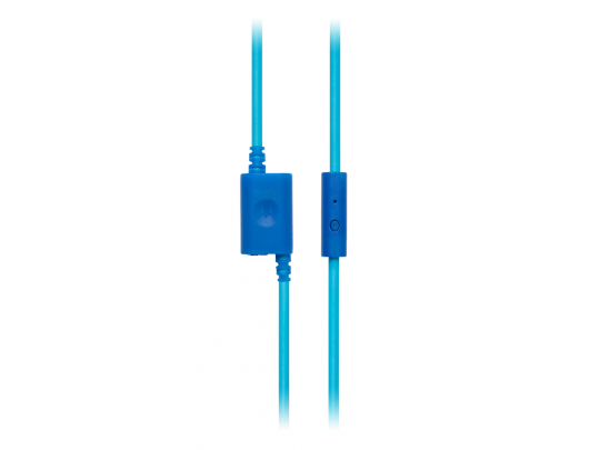 Ausinės Motorola Kids Wired Headphones Moto JR200 Built-in microphone Over-Ear 3.5 mm plug Blue