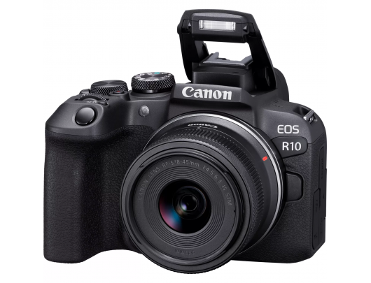 Fotoaparatas Canon Canon EOS R10 RF-S 18-45mm F4.5-6.3 IS STM lens Black