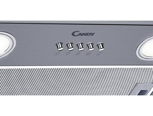 Gartraukis Candy Hood CBG625/1X Canopy Energy efficiency class C Width 52 cm 207 m³/h Mechanical LED Stainless Steel