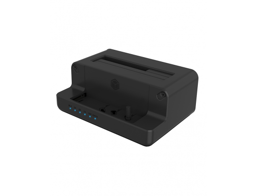 Dėklas Raidsonic Icy Box IB-2914MSCL-C31 Docking and cloning station skirta M.2 NVMe SSD & 2.5''/3.5'' SATA SSD/HDD