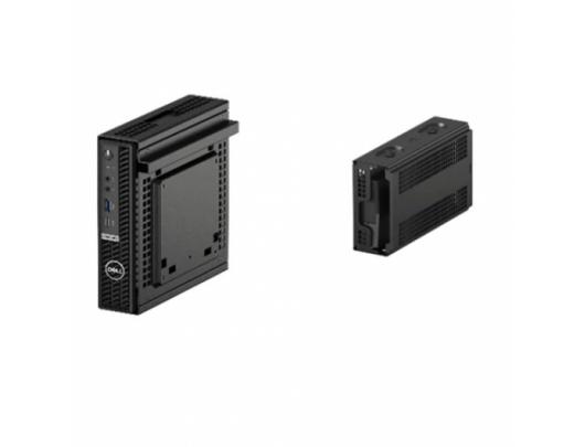 Tvirtinimo laikiklis Dell OptiPlex Micro and Thin Client Dual VESA Mount su adapterio laikikliu Juoda