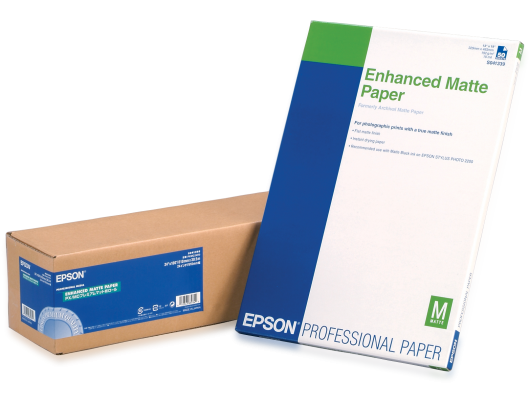 Foto popierius Epson Enhanced Matte Paper Roll A1 (61.0 cmx30.5 m) 189 g/m² 1 roll(s)