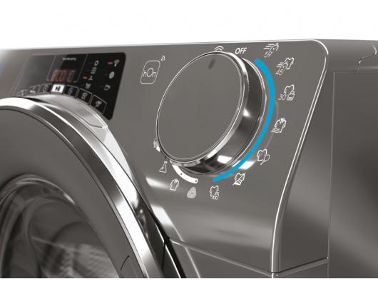 Džiovyklė Candy Dryer Machine RO4 H7A2TCERX-S Energy efficiency class A++, Front loading, 7 kg, TFT, Depth 46.5 cm, Wi-Fi, Grey