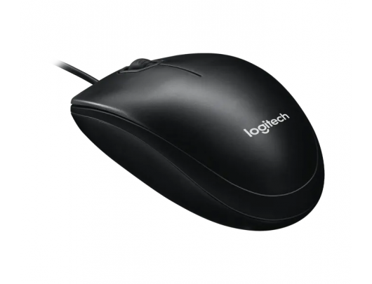 Pelė Logitech Mouse M100 Optical, Black, Wired