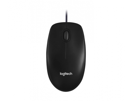Pelė Logitech Mouse M100 Optical, Black, Wired