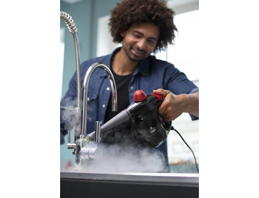 Garų valytuvas Bissell Steam Cleaner Steam Shot Professional Power 1050 W, Steam pressure 4.5 bar, Water tank capacity 0.36 L, Black