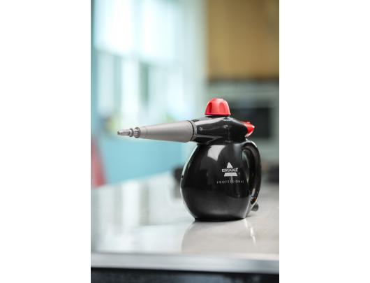 Garų valytuvas Bissell Steam Cleaner Steam Shot Professional Power 1050 W, Steam pressure 4.5 bar, Water tank capacity 0.36 L, Black