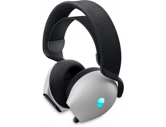 Ausinės Dell Alienware Dual Mode Wireless Gaming Headset AW720H Over-Ear, Built-in microphone, Lunar Light, Noise canceling, Wireless