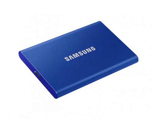 Išorinis diskas Samsung Portable SSD T7 1000GB, USB 3.2, Blue