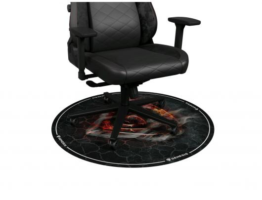 Apsauginis kilimas GENESIS Tellur 400 Round Lava Protective Floor Mat, 100cm, Black