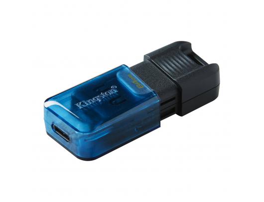 USB raktas Kingston DataTraveler 80 M 64GB, USB-C, Black