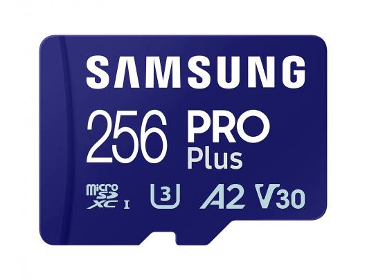 Atminties kortelė Samsung microSD Card Pro Plus 256GB MicroSDXC Flash memory class 10