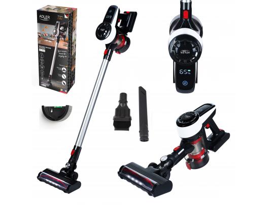 Dulkių siurblys šluota Adler Bagless vacuum cleaner with brushless motor technology AD 7048 Cordless operating, Handstick and Handheld, 220 V, Operati
