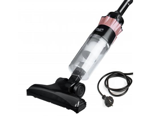 Dulkių siurblys šluota Adler Vacuum Cleaner AD 7049 Corded operating Handheld 2in1 600 W - V Black Warranty 24 month(s)