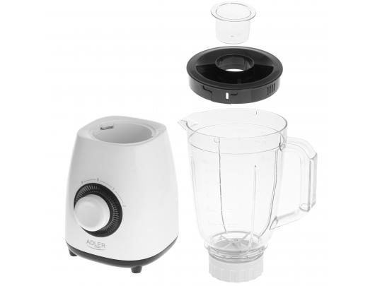 Kokteilinė Adler Blender with jar AD 4085 Tabletop 1000 W Jar material Plastic Jar capacity 1.5 L White