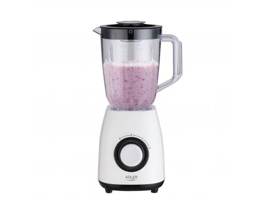 Kokteilinė Adler Blender with jar AD 4085 Tabletop 1000 W Jar material Plastic Jar capacity 1.5 L White