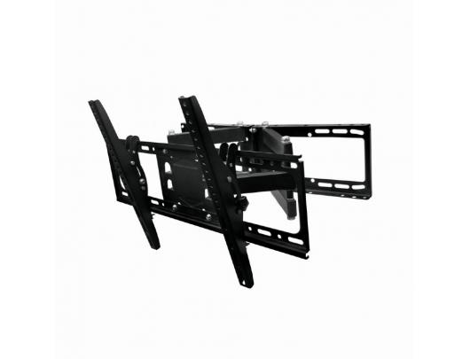 Televizoriaus laikiklis Gembird Wall mount Fixed 37-80" Maximum weight (capacity) 60 kg Black