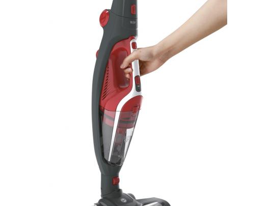Dulkių siurblys šluota Hoover Vacuum Cleaner 	HF21L18 011 Handstick 2in1, 18 V, Operating time (max) 35 min, Grey/Red, Warranty 24 month(s)