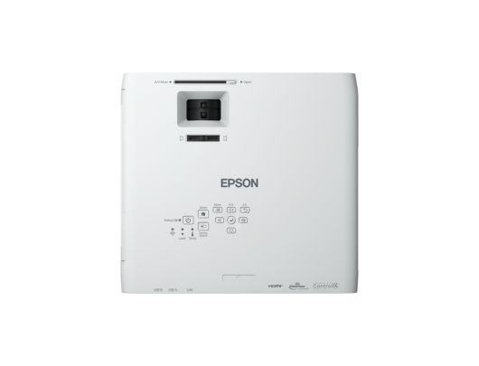 Projektorius Epson 3LCD projector EB-L260F Full HD (1920x1080), 4600 ANSI lumens, White, Wi-Fi, Lamp warranty 12 month(s)
