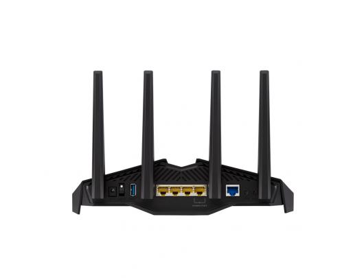 Maršrutizatorius Asus Wifi 6 Dual Band Gigabit Gaming Router RT-AX82U 802.11ax 574+4804 Mbit/s Antenna type External Antennas quantity 4