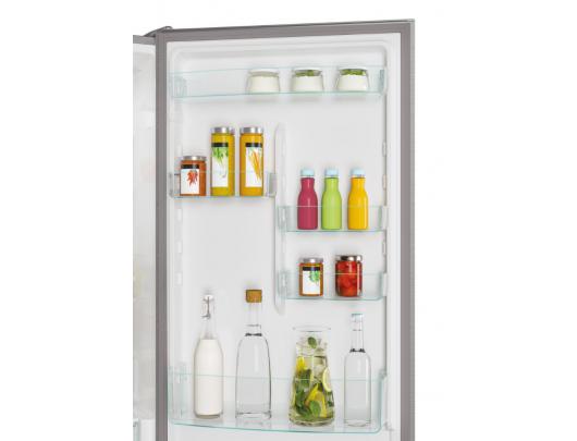 Šaldytuvas Candy Refrigerator CCE4T620DX Energy efficiency class D, Free standing, Combi, Height 2000 cm, No Frost system, Fridge net capacity 258 L,