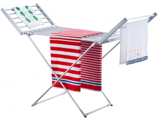 Sulankstoma elektrinė drabužių džiovyklė Adler AD 7821 Sidabrinė/Balta