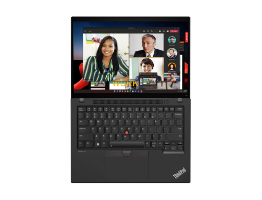 Nešiojamas kompiuteris Lenovo ThinkPad T14 (Gen 4) Black, 14", IPS, WUXGA, 1920x1200, Anti-glare, Intel Core i7,  i7-1355U, 32GB, SSD 512GB, Intel Iri