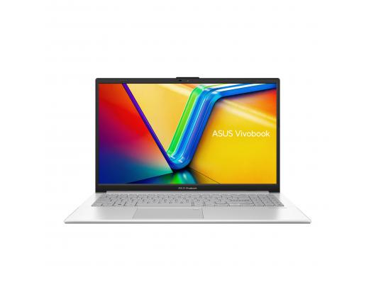 Nešiojamas kompiuteris Asus Vivobook Go 15 E1504FA-BQ251W Cool Silver, 15.6", IPS, FHD, 60 Hz, 1920x1080 pixels, Anti-glare, AMD Ryzen 5, 7520U, 8GB,