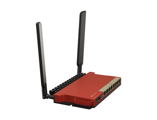 Maršrutizatorius MikroTik Router  L009UiGS-2HaxD-IN 802.11ax, 10/100/1000 Mbit/s, Ethernet LAN (RJ-45) ports 8, Antenna type External, 1x USB 3.0 type A