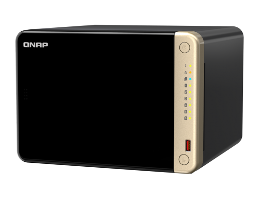 Diskų masyvas QNAP 6-Bay desktop NAS TS-664-8G N5095 4-core, Processor frequency 2.9 GHz, 8GB, DDR4, 2x 2.5 Gigabit Ethernet Port, 2xM.2 2280 PCIe Gen