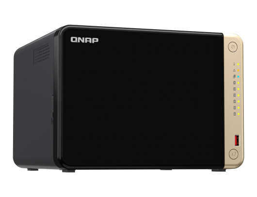 Diskų masyvas QNAP 6-Bay desktop NAS TS-664-8G N5095 4-core, Processor frequency 2.9 GHz, 8GB, DDR4, 2x 2.5 Gigabit Ethernet Port, 2xM.2 2280 PCIe Gen