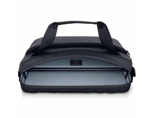 Krepšys Dell Ecoloop Pro Slim Briefcase Fits up to size 15.6" Briefcase Black Waterproof Shoulder strap
