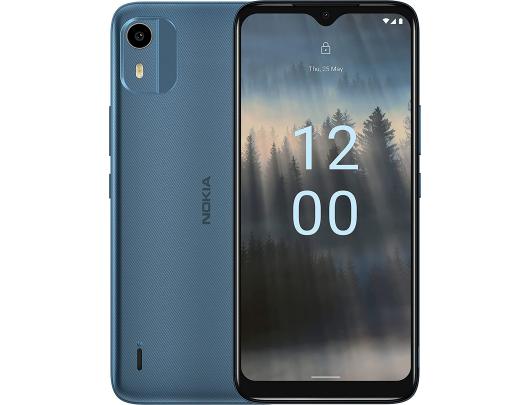 Mobilusis telefonas Nokia C12  Dark Cyan, 6.3", IPS LCD, 720x1600 pixels, Dual SIM, 	Unisoc SC9863A1 (28nm), Nano Sim, 3G, Bluetooth, 5.2, USB version