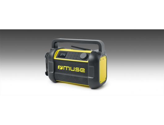 Kolonėlė Muse M-928 BTY Radio Speaker Waterproof, Bluetooth, Portable, Wireless connection, Black/Yellow