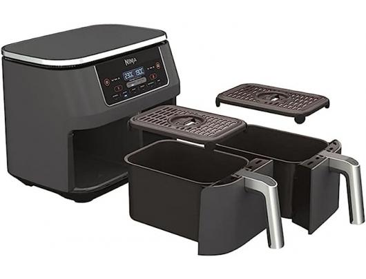 Karšto oro gruzdintuvė NINJA Air Fryer AF300 Power 1 frying compartment: 1200 W; 2 frying compartments: 2400 W W Capacity 7.6 L Black