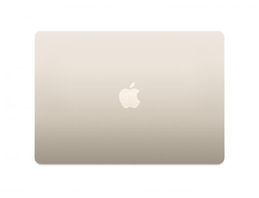 Nešiojamas kompiuteris Apple MacBook Air Starlight, 15.3", IPS, 2880x1864, Apple M2, 8GB, SSD 512GB, Apple M2 10-core GPU, Without ODD, macOS, 802.11a