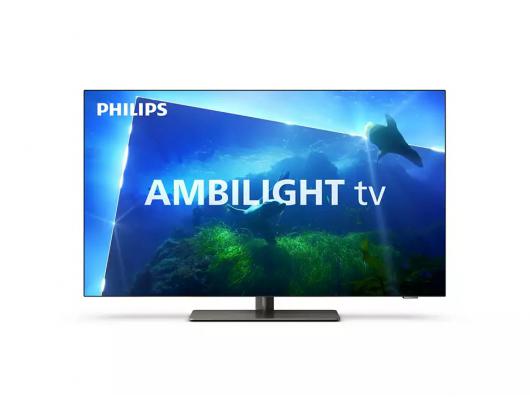 Televizorius Philips 4K UHD OLED Smart TV with Ambilight 48OLED718/12 48" (121cm), Smart TV, Android, 4K UHD OLED, 3840x2160, Wi-Fi,  DVB-T/T2/T2-HD/C/S/S2