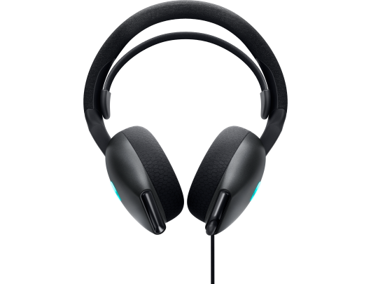 Ausinės Dell Alienware Wired Gaming Headset AW520H Over-Ear, Built-in microphone, Dark Side of the Moon, Noise canceling