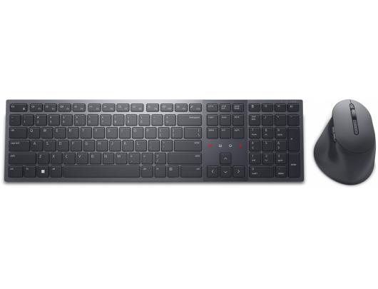 Klaviatūra+pelė Dell Premier Collaboration Keyboard and Mouse KM900 Wireless, US, USB-A, Graphite